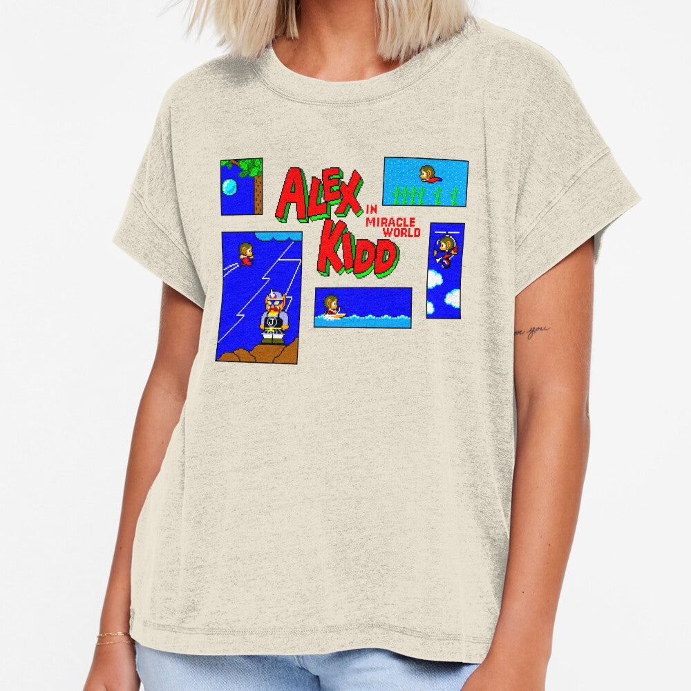 Alex Kidd in Miracle World - Title Screen by pixel8tees