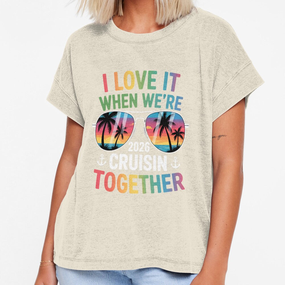 Cruisin Together 2026 Sunset Travel Sunglasses Design by Gogetgiggles