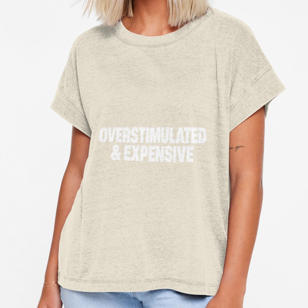 Overstimulated and Expensive - Premium Minimalist Streetwear by PinkieeDesigner