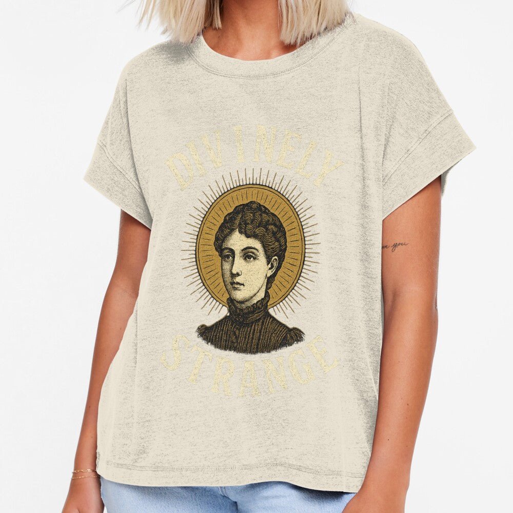 Divinely Strange – Victorian Occult Portrait – Gothic Aesthetic Empowerment Design by Mouraludia