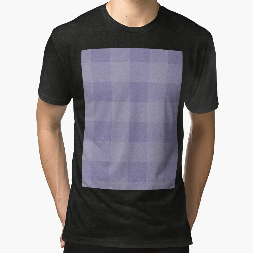 Shimmer Lavender Buffalo Plaid by maccm