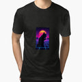 Neon Night Guardian – Synthwave Black Cat by SwanDigitalEnt