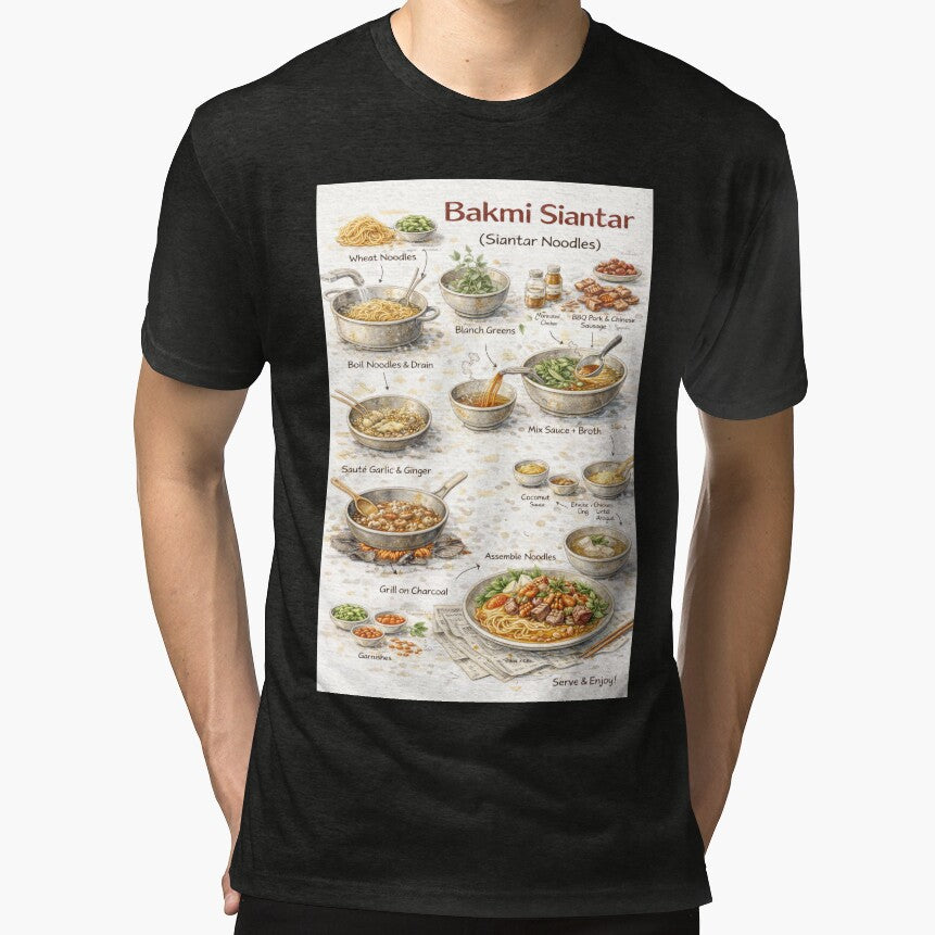 Bakmi Siantar (Bakmi Siantar Asli) – Detailed Illustrated Recipe & Cooking Guide by fishnsteve