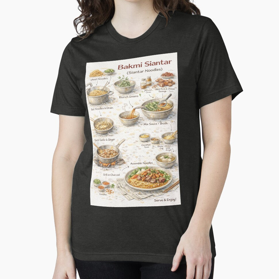 Bakmi Siantar (Bakmi Siantar Asli) – Detailed Illustrated Recipe & Cooking Guide by fishnsteve