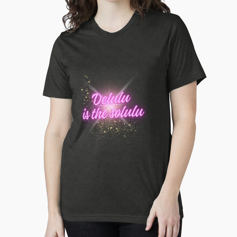 Delulu is the solulu t-shirt by N34475