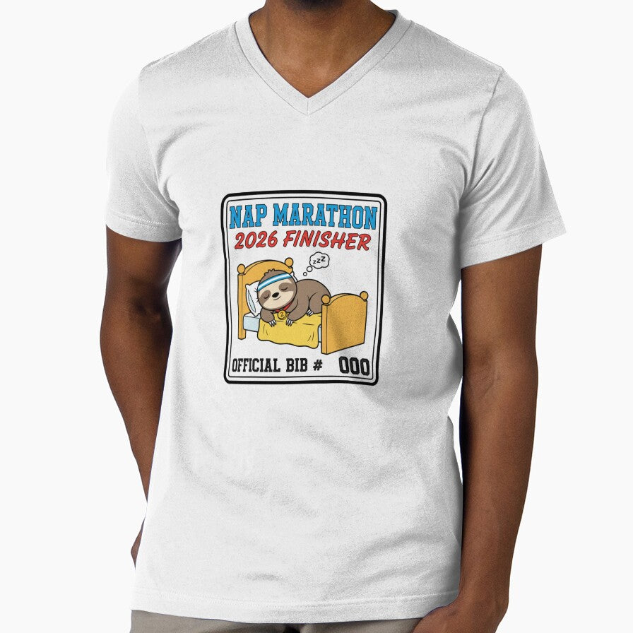 Funny New Year Resolution 2026 Nap Marathon by TB Designs Official