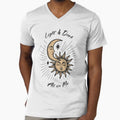 Light & Dark – Celestial Sun & Moon Illustration by medaafir
