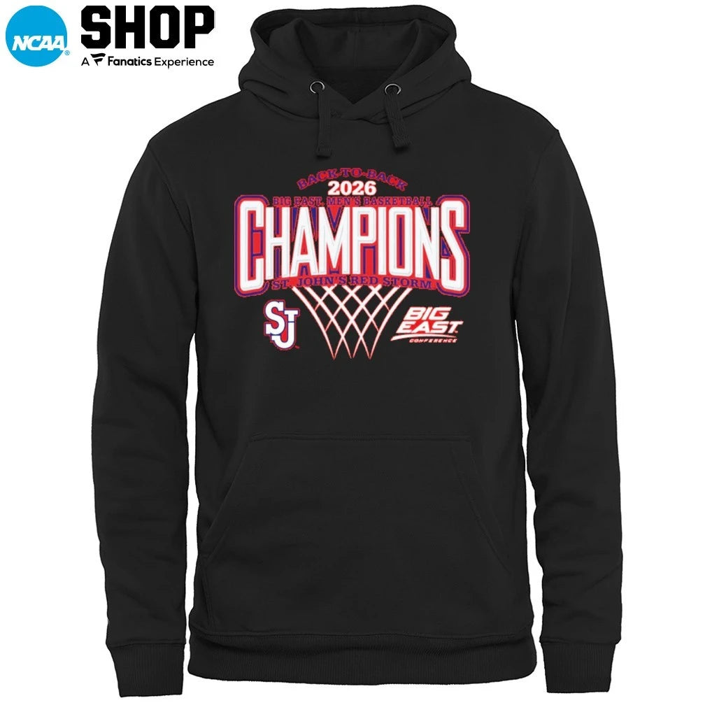 St John’s Red Storm Men’s Basketball 2026 Big East Regular Season Champions T-Shirt