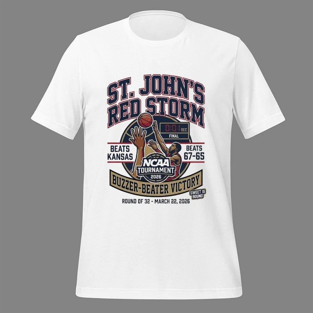 St johns vs kansas NCAA 2026 Shirt