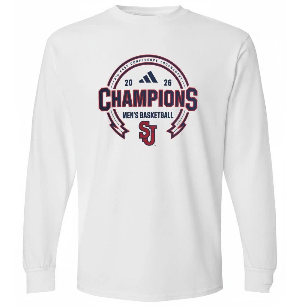 St. John’s Men’s Basketbal 2026 Big East Tournament Champions Shirt