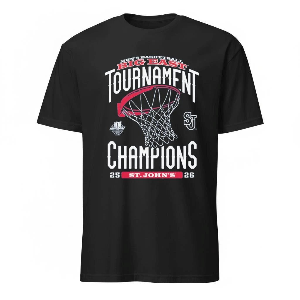 St. John’s Red Storm Men’s Basketball 2026 Big East Tournament Champions Shirt