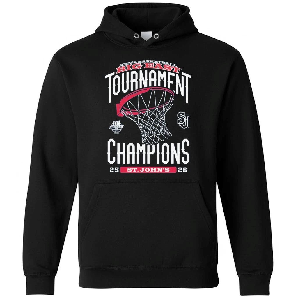 St. John’s Red Storm Men’s Basketball 2026 Big East Tournament Champions Shirt