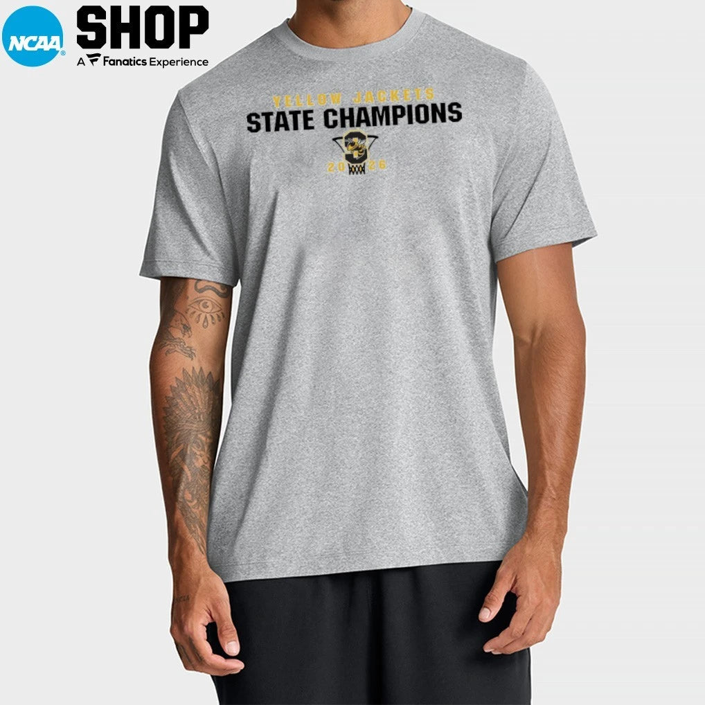 Starkville Yellow Jackets Basketball 2026 State Champions T-Shirt