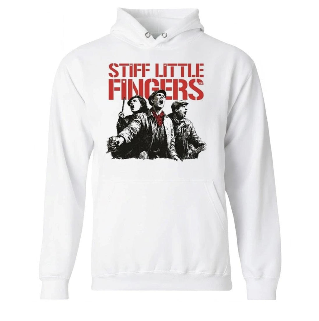 Stiff Little Fingers Raise Your Voice Ecru Shirt