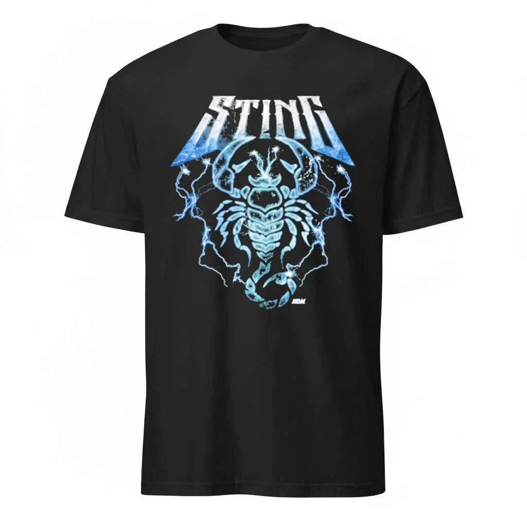 Sting AEW The Icon Lightning Scorpion Shirt