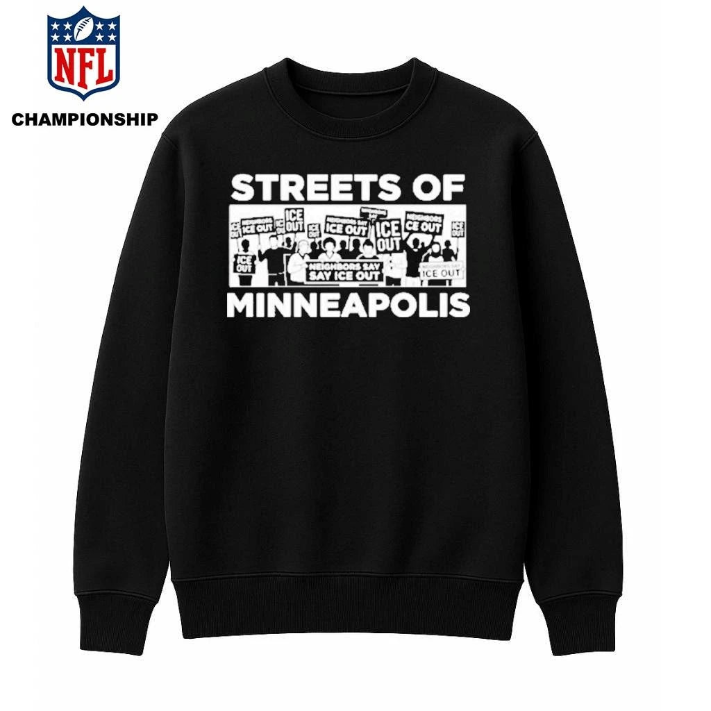 Streets Of Minneapolis Ice Out Protest Activist Immigration Rights Shirt