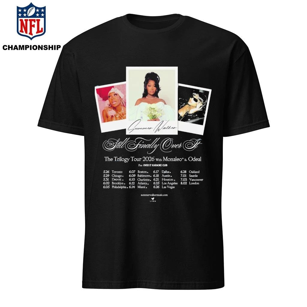 Summer Walker The Trilogy Tour 2026 Poster Shirt
