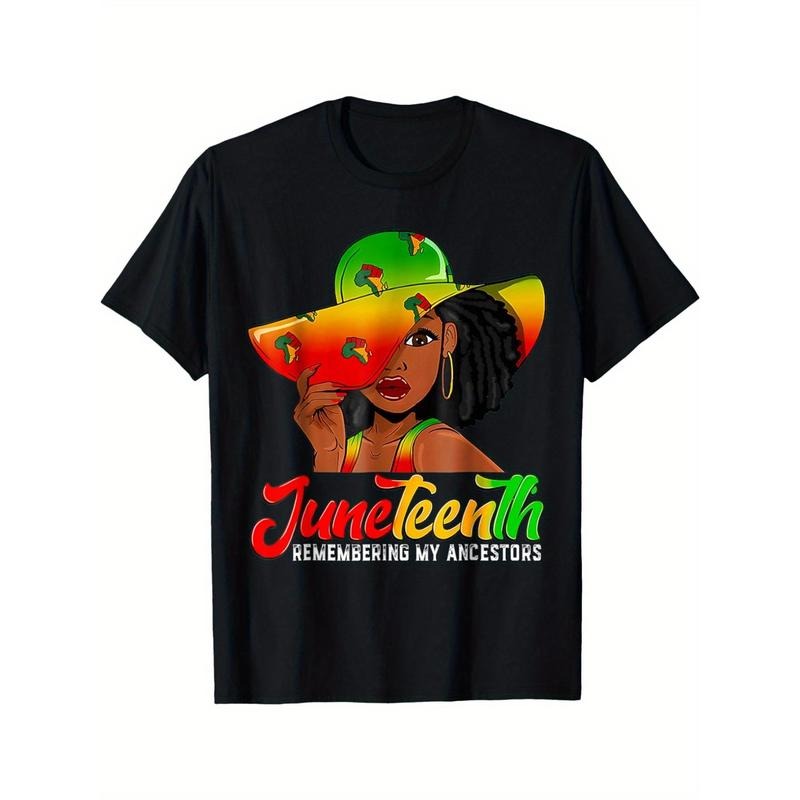 summer women'S clothing Black Wo Juneteenth 1865 Remembering My Ancestors T-Shirt Hoodie, Sweatshirt | HypeDripTees.com