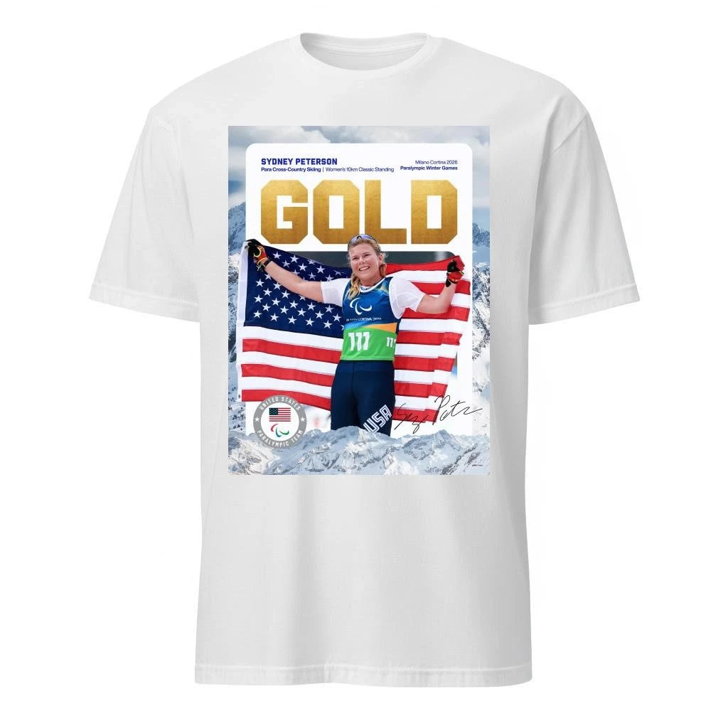 Sydney Peterson Captures Gold In The Womens 10km Classic Standing At The Winter Paralympics 2026 Shirt