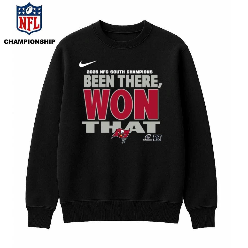 Tampa Bay Buccaneers 2025 NFC South Champions Been There Won That Shirt