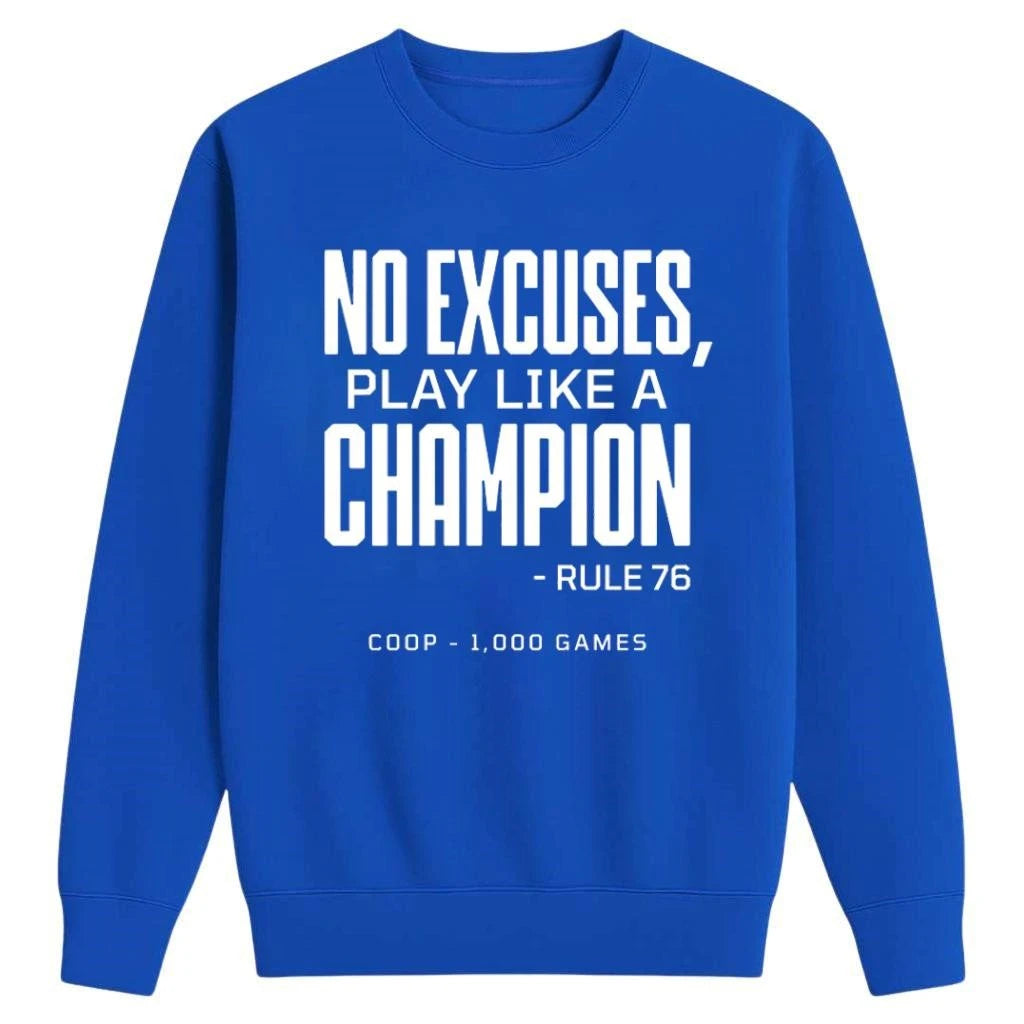 Tampa Bay Lightning 2026 No Excuses Play Like A Champion Shirt