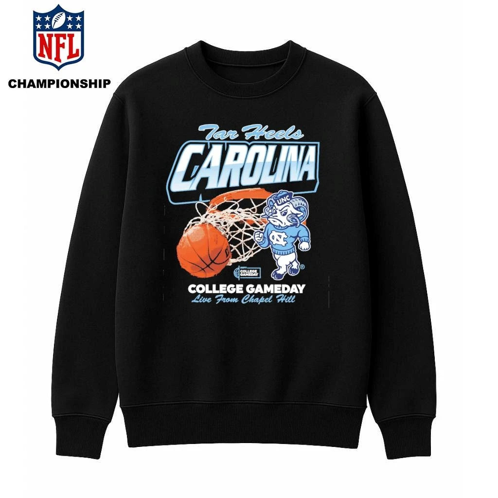Tar Heels Carolina College Gameday Live From Chapel Hill Shirt