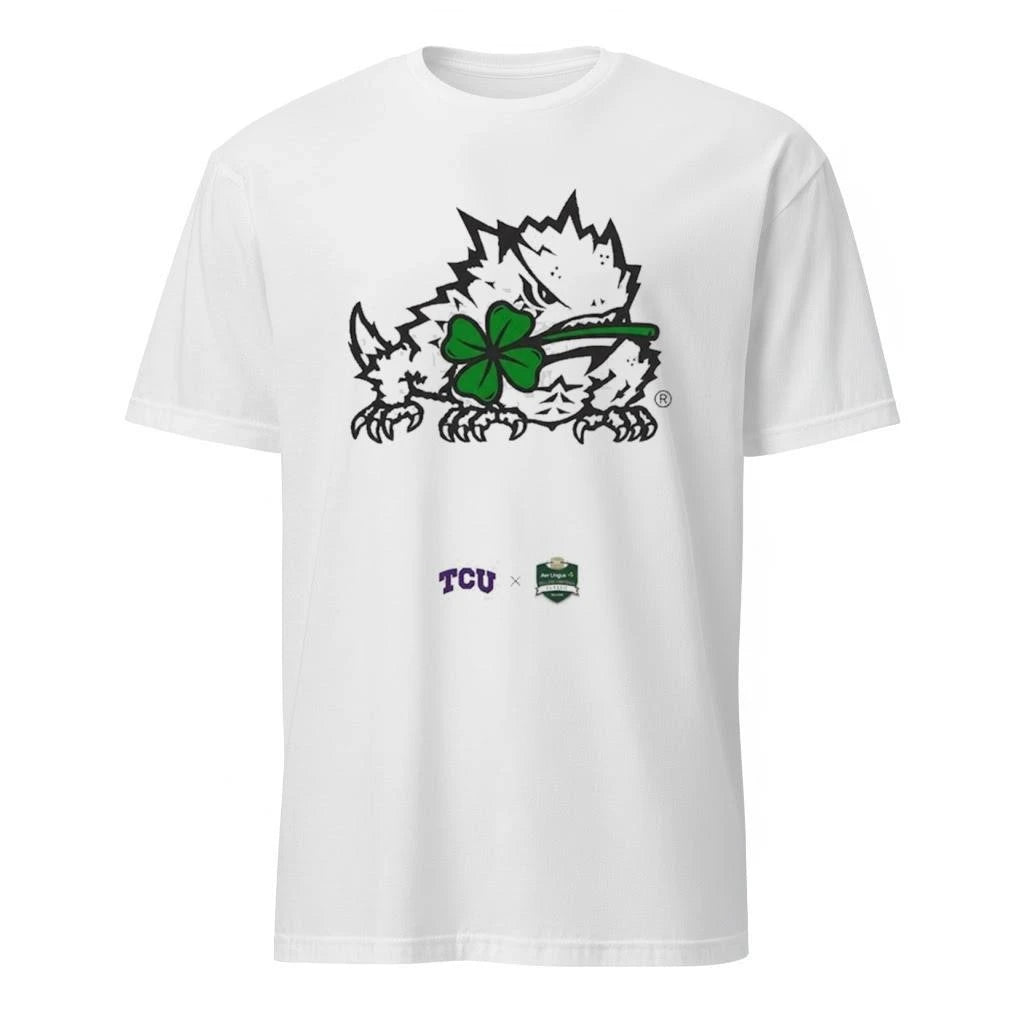 TCU SuperFrog Mascot Four-leaf Clover Shirt