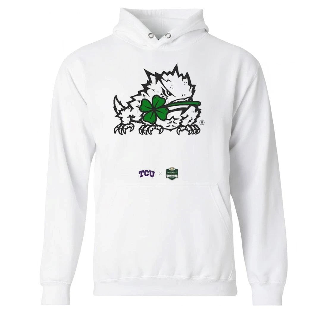 TCU SuperFrog Mascot Four-leaf Clover Shirt