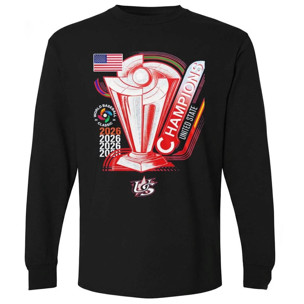 Team USA 2026 World Baseball Classic Champions Edition For Fan Shirt