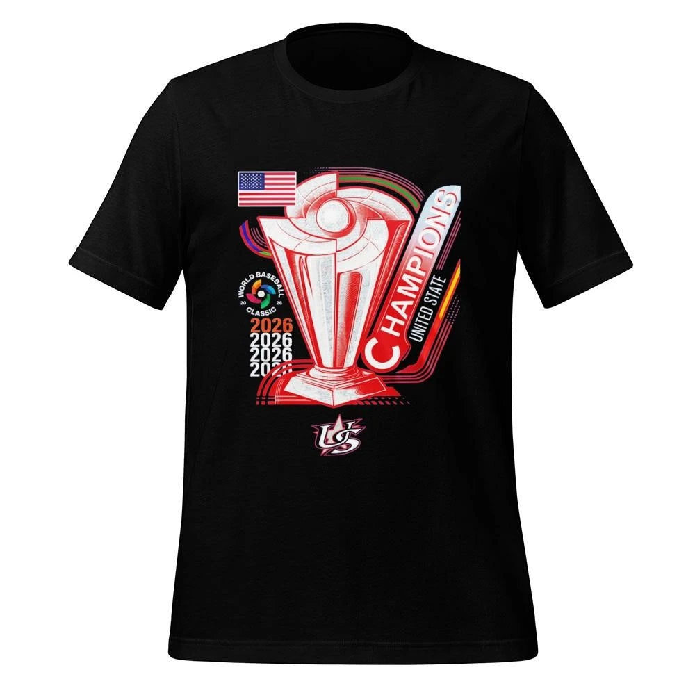 Team USA 2026 World Baseball Classic Champions Edition For Fan Shirt
