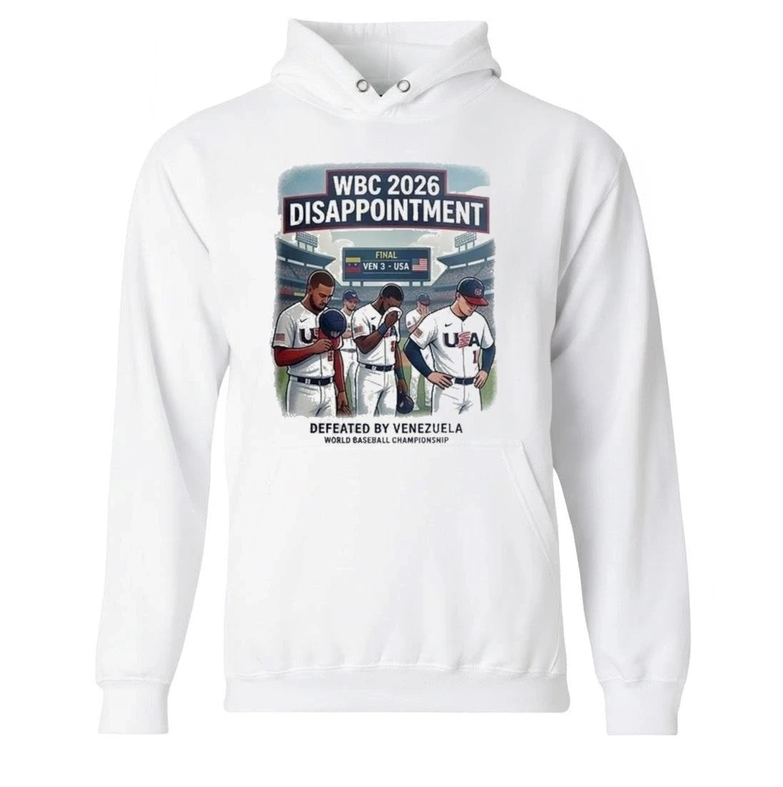 team USA lost Venezuela World Baseball Classic championship 2026 sport Shirt