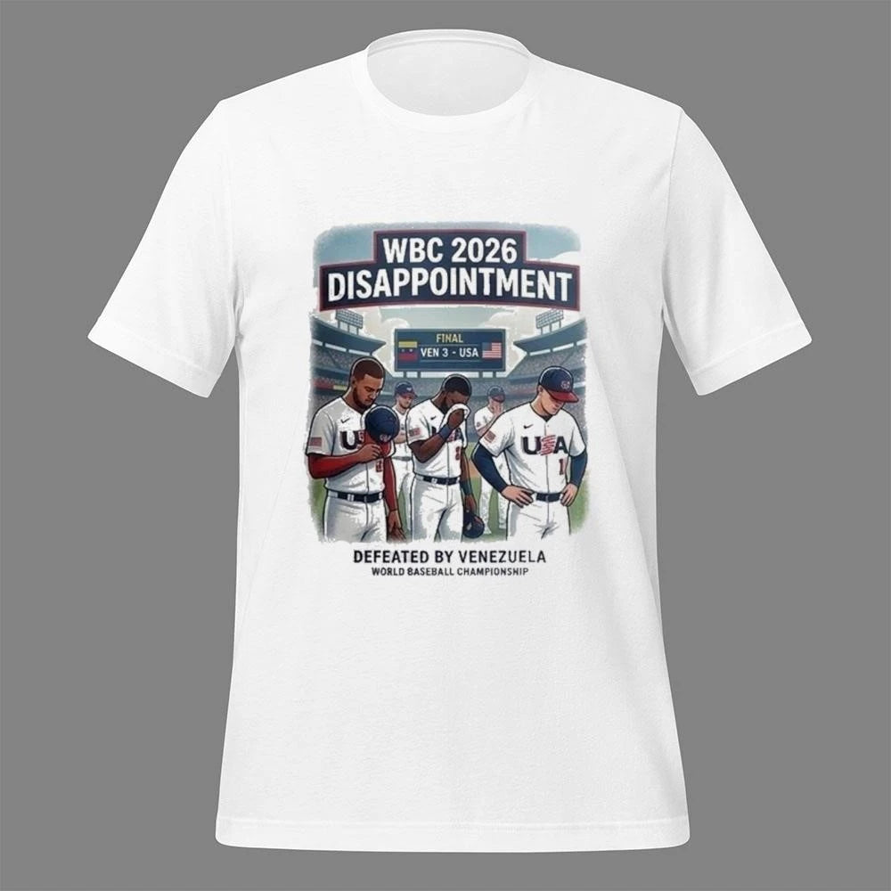 team USA lost Venezuela World Baseball Classic championship 2026 sport Shirt