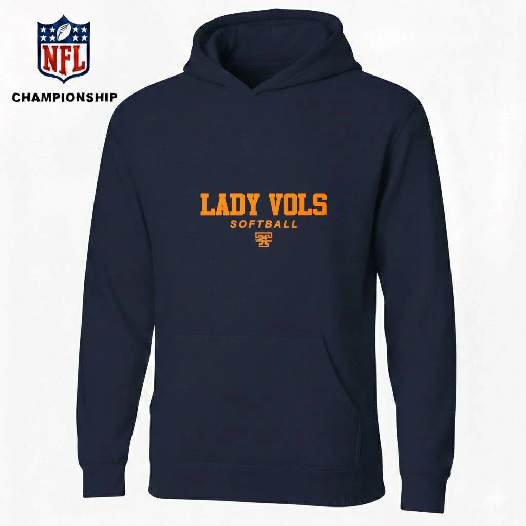 Tennessee Softball Wordmark and Logo University Shirt