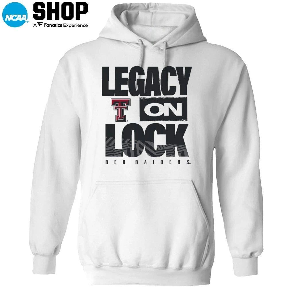 Texas Tech Red Raiders 2026 Legacy On Lock On-Court March Madness T-Shirt