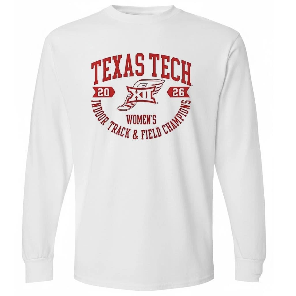 Texas Tech Red Raiders Big12 Indoor Track &amp; Field Champions Shirt