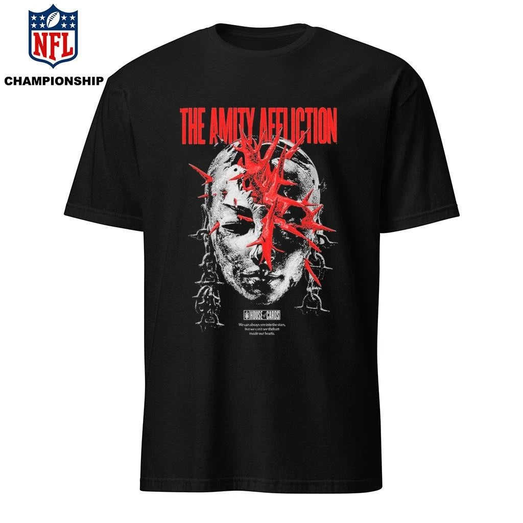 The Amity Affliction Merch Head Cover Shirt