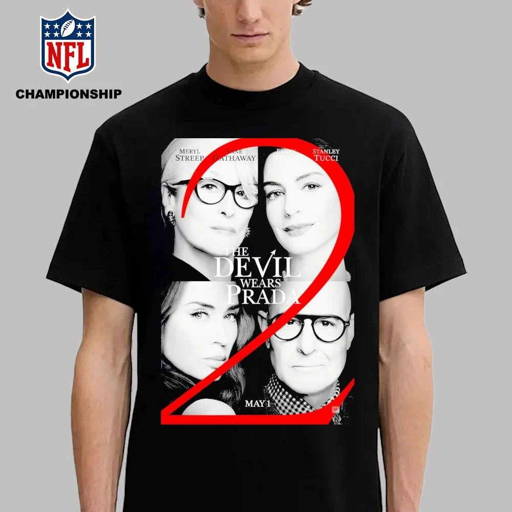 The Devil Wears Prada 2 New Poster In Theaters On May 1 2026 Shirt