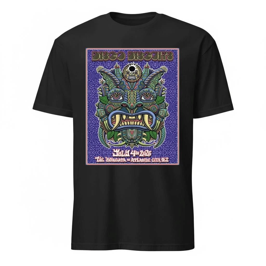 The Disco Biscuits Atlantic City New Jersey 2026 Venue Poster At The Borgata On July 4 2026 Shirt