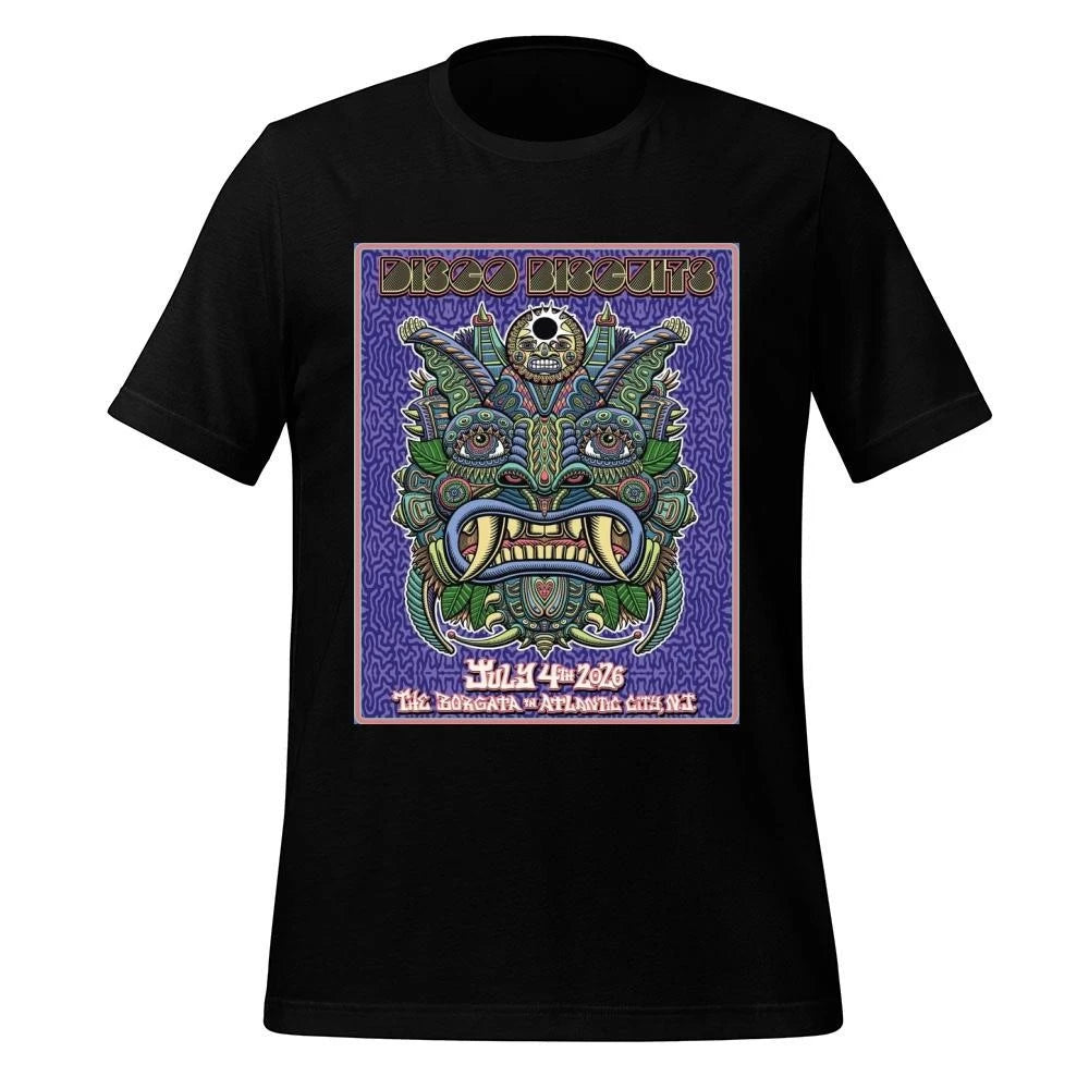 The Disco Biscuits Atlantic City New Jersey 2026 Venue Poster At The Borgata On July 4 2026 Shirt