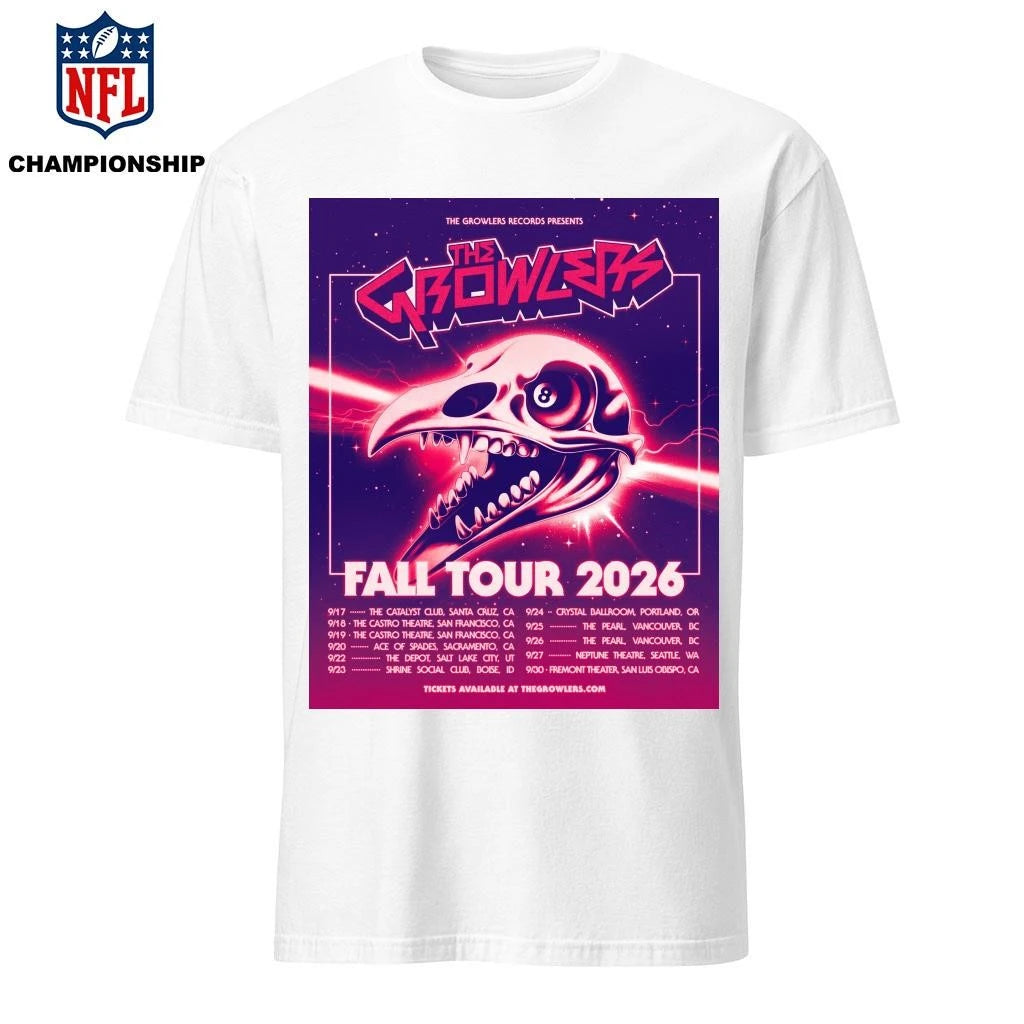 The Growlers Fall Tour Dates 2026 Poster Shirt