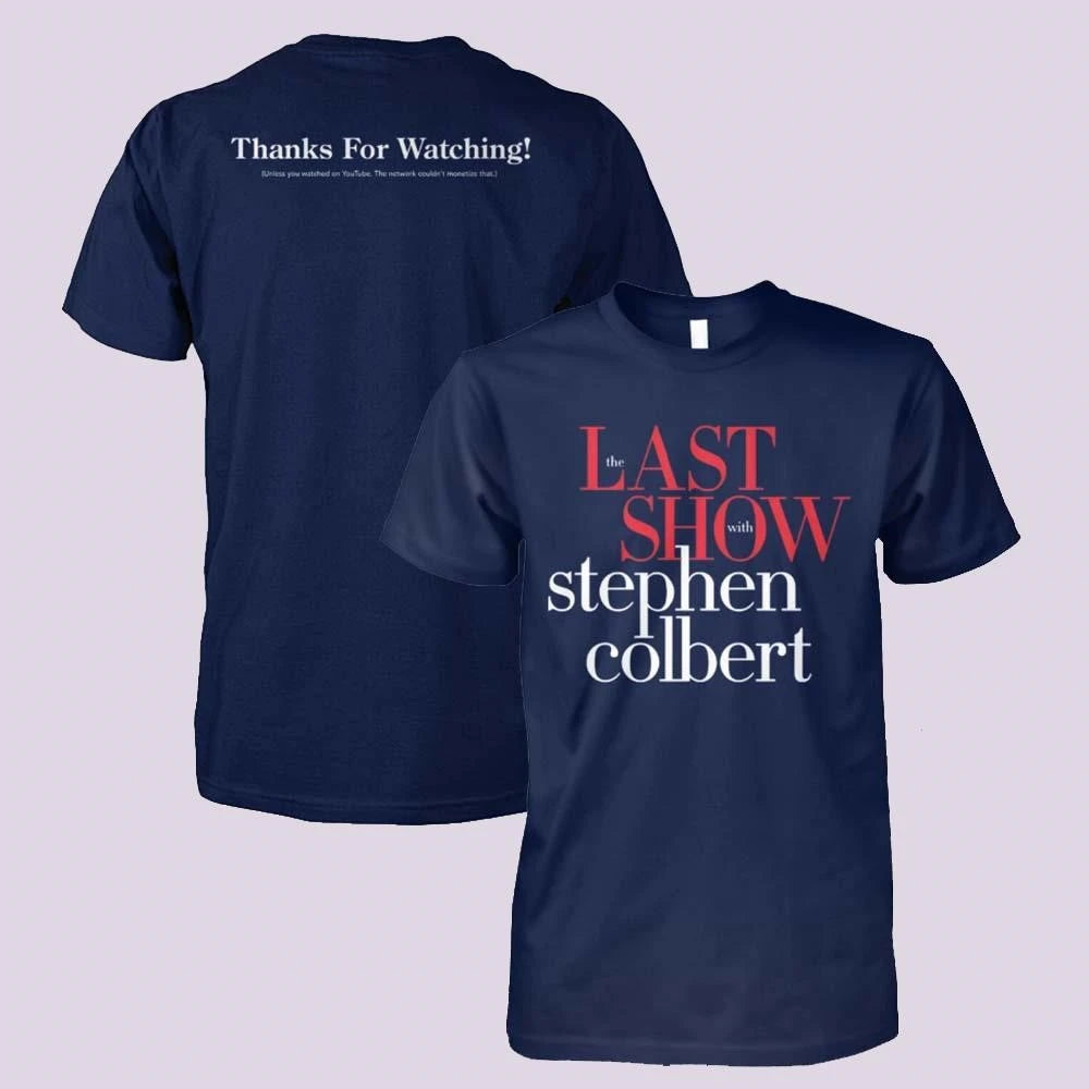 The Late Show With Stephen Colbert 2026 2 Sides Shirt