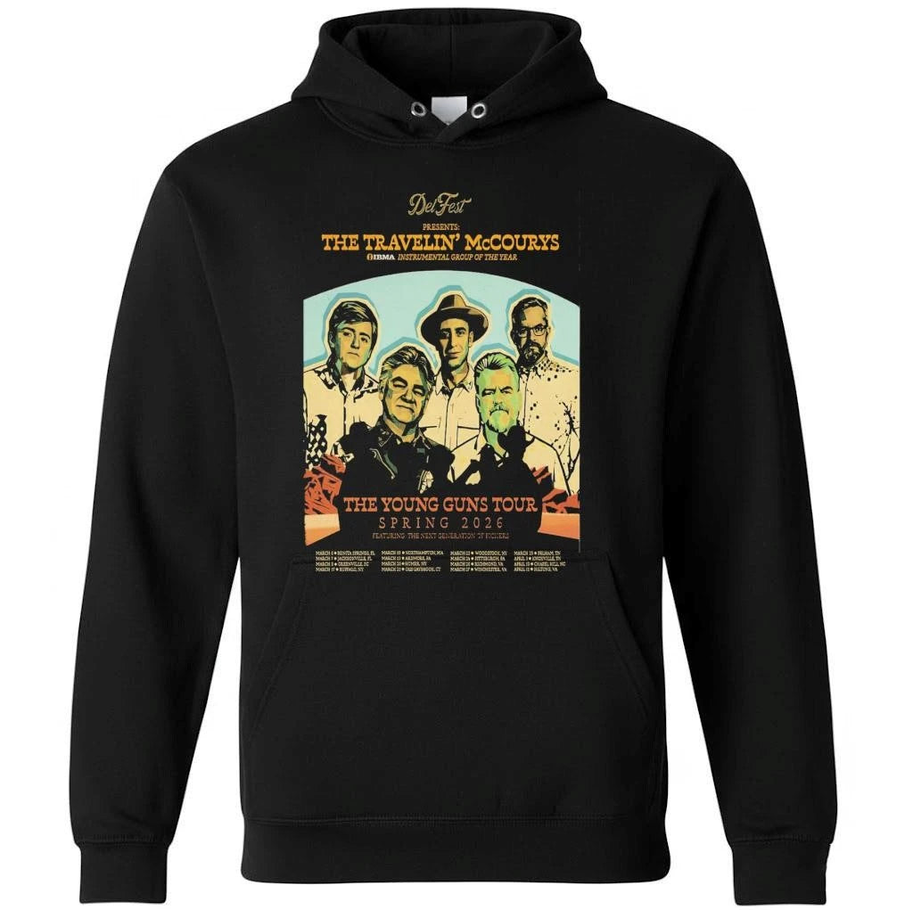The Travelin’ McCourys The Young Guns Tour 2026 Spring Poster Shirt