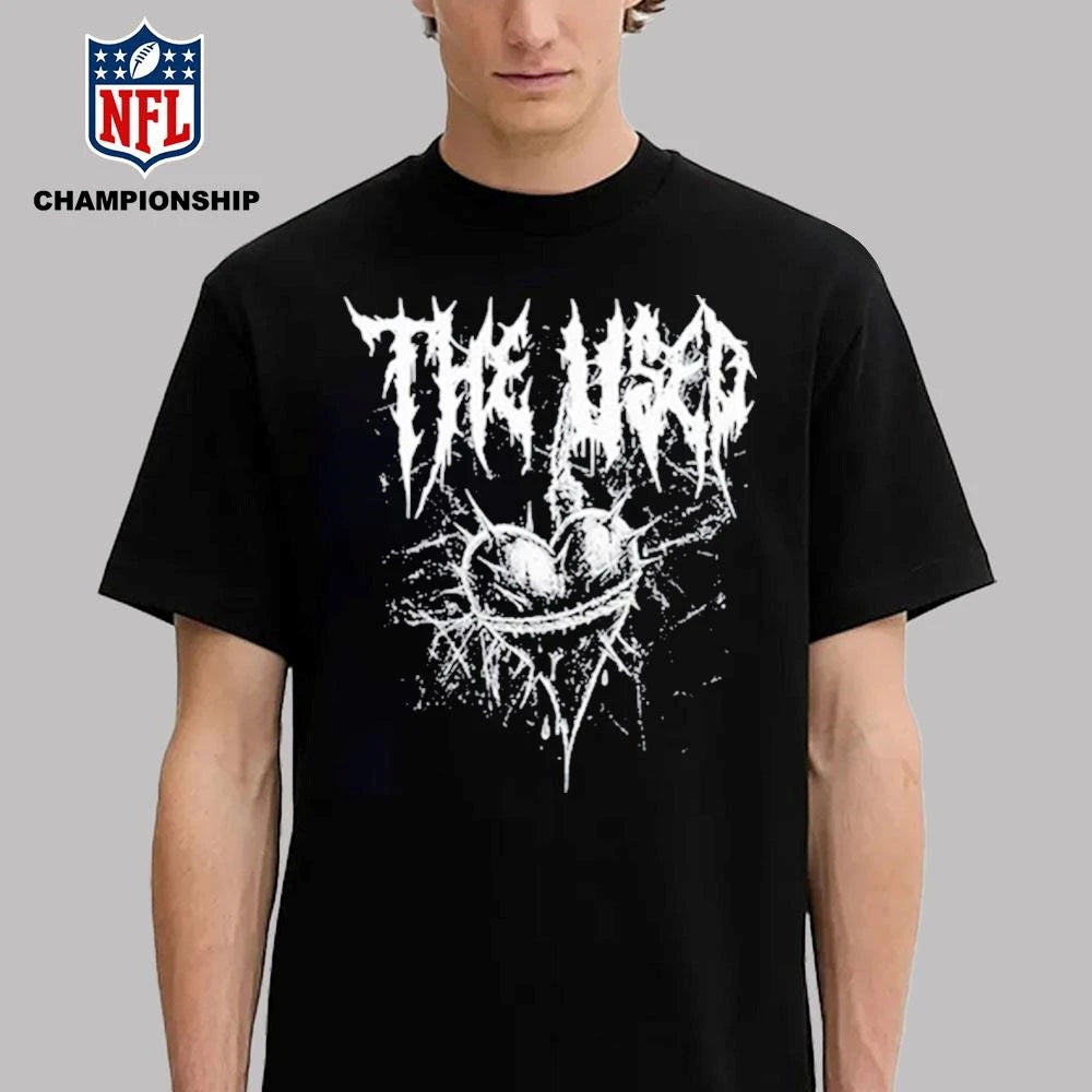 The Used Spiked Heart Shirt