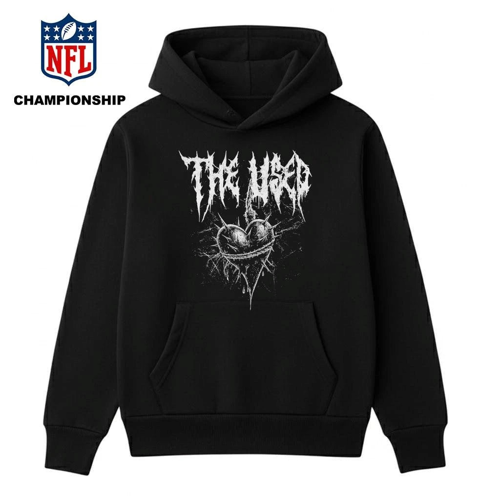 The Used Valentine 2026 Exclusive Spiked Heart Shirt