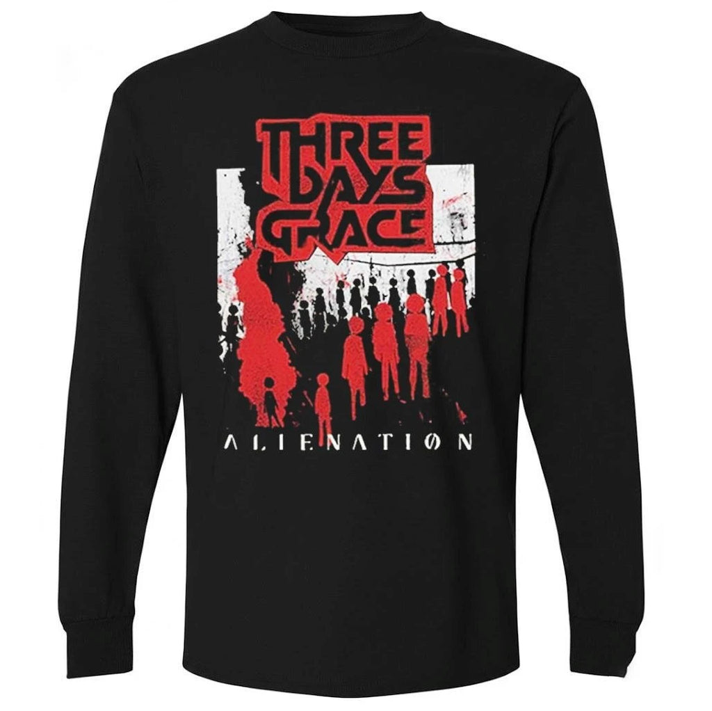 Three Days Grace 2026 Alienation Tour Shirt