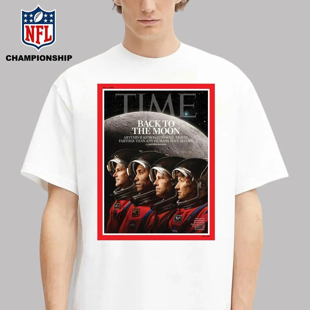 TIME Magazine 2026 New Cover Artemis II Is Poised For The First Lunar Mission Since 1972 Shirt