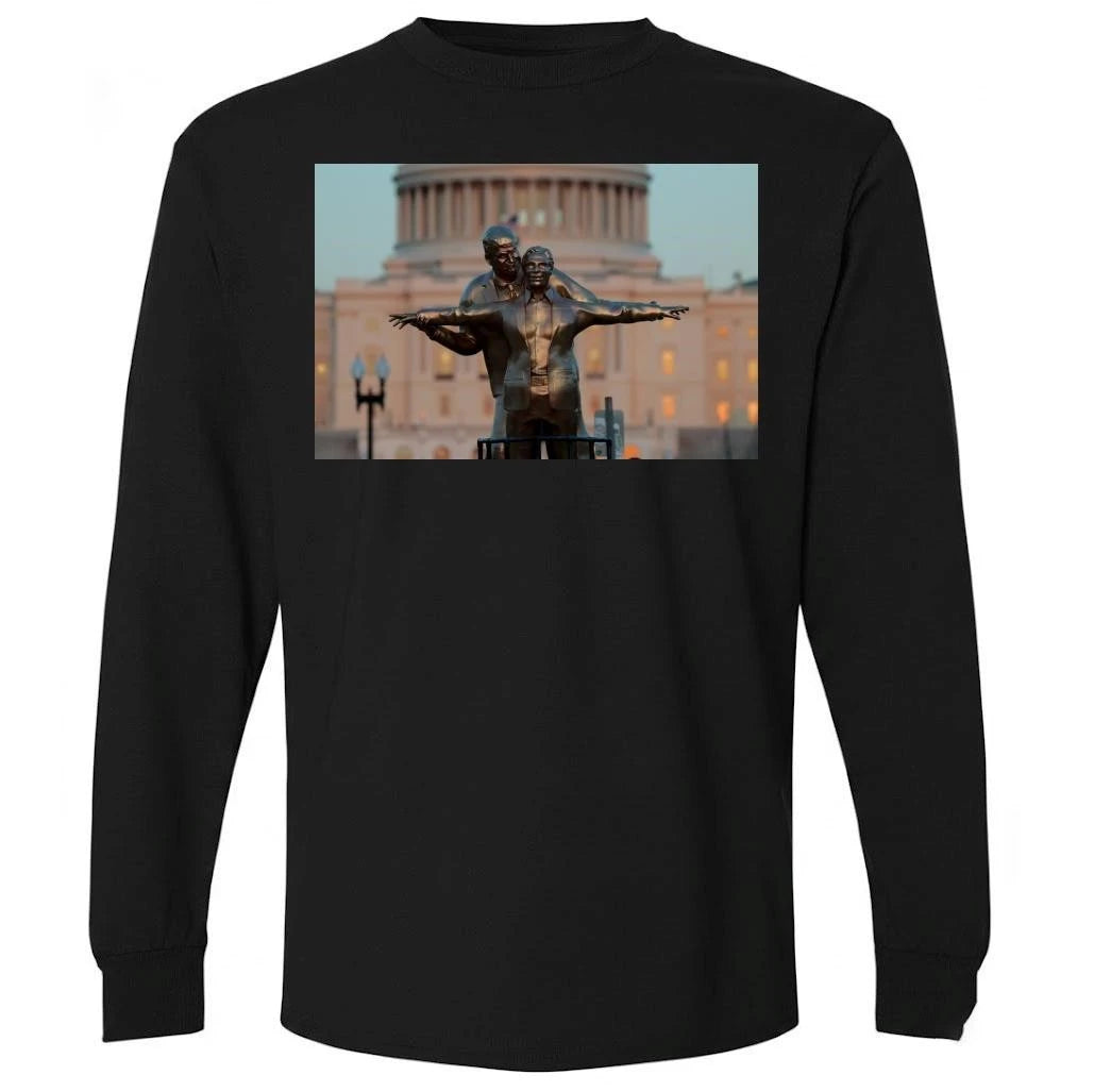 Titanic Statue of Trump and Epstein Shirt