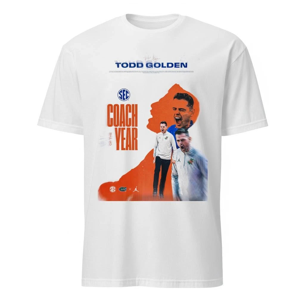 Todd Golden Has Been Named Coach Of The Year 2026 Shirt