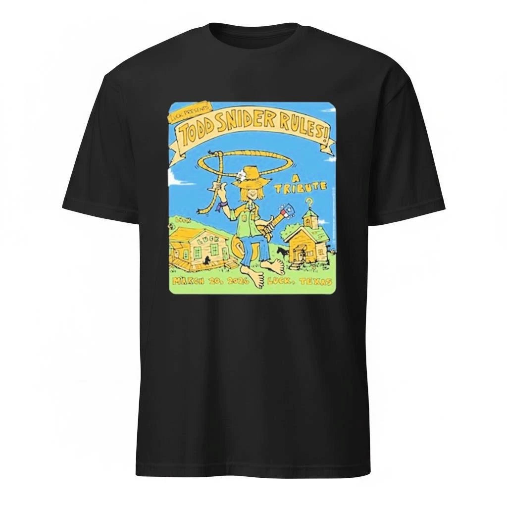 Todd Snider Rules Luck, TX Mar 20 2026 Shirt