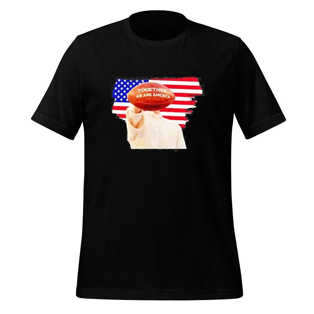 Together We Are America American Flag Football Sports Shirt